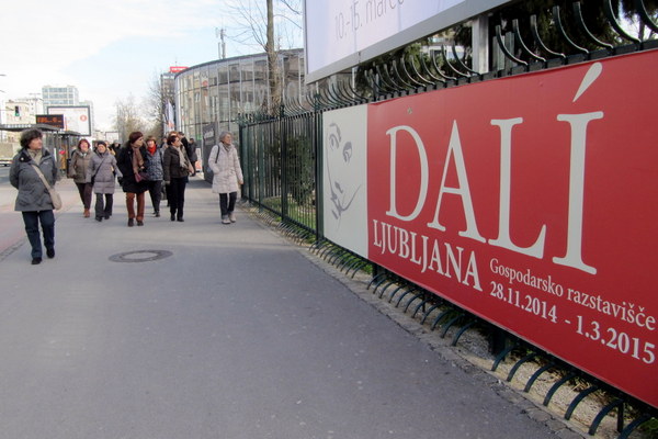 Ogled razstave Salvador Dalija