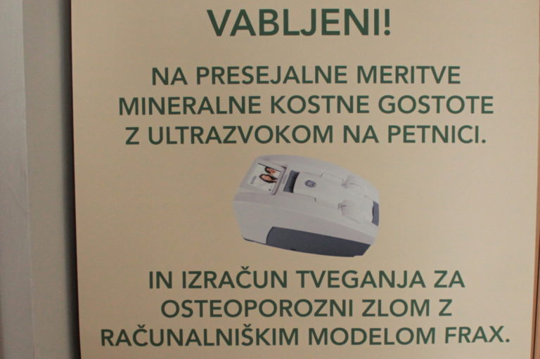 Vabilo na UZ meritve MKG in izračun FRAX